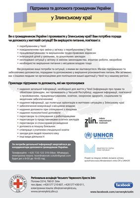 Podpora a pomoc ob�an�m Ukrajiny v regionu